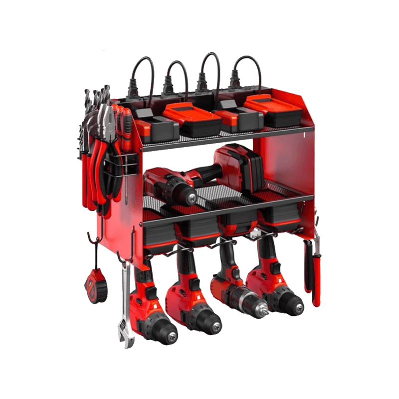 Electric And Manual Tool Combination Stand With Socket